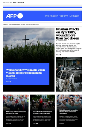 Cover of AFP English