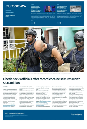 Cover of EuroNews (English Edition)