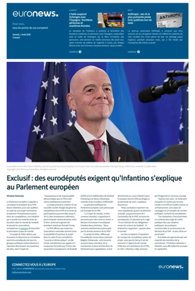 Cover of EuroNews (French Edition)