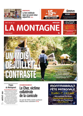 Cover of La Montagne (Montlucon)