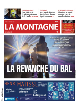 Cover of La Montagne (Riom)