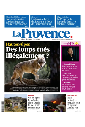 Cover of La Provence Alpes-de-Haute-Provence