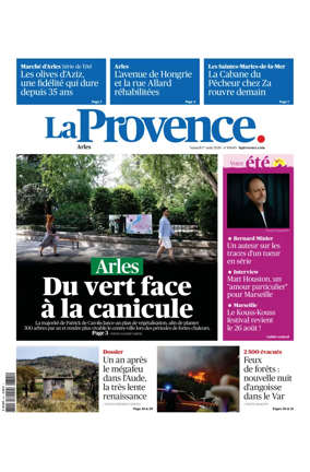Cover of La Provence Arles