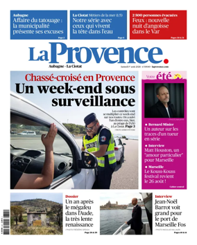 Cover of La Provence Aubagne-La Ciotat