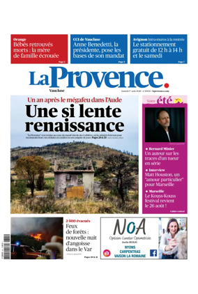 Cover of La Provences Vaucluse