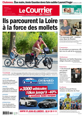 Cover of Le Courrier de l’Ouest (Nord Anjou)
