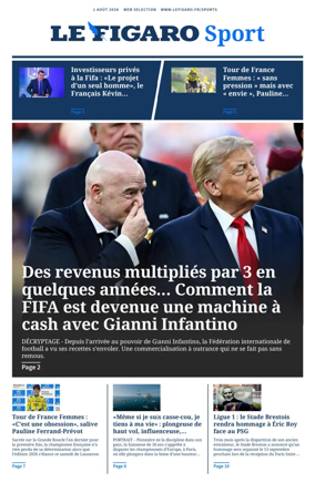 Cover of Le Figaro Sport