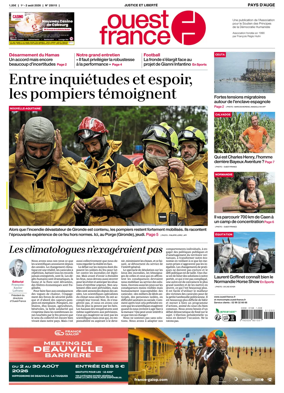 Cover of Ouest France (Pays d'Auge)