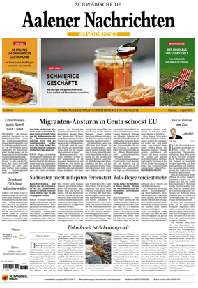 Cover of Aalener Nachrichten