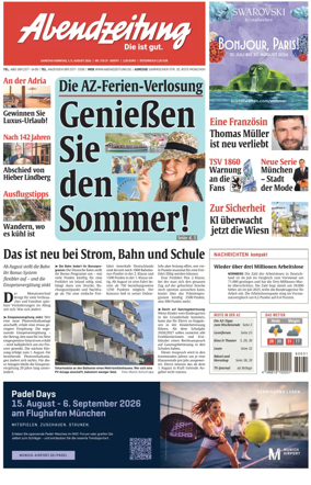 Cover of Abendzeitung Munchen