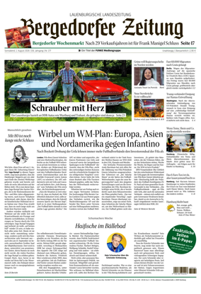 Cover of Bergedorfer Zeitung