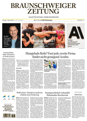 Cover of Braunschweiger Zeitung (Peine)