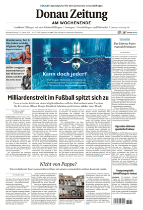 Cover of Donau Zeitung