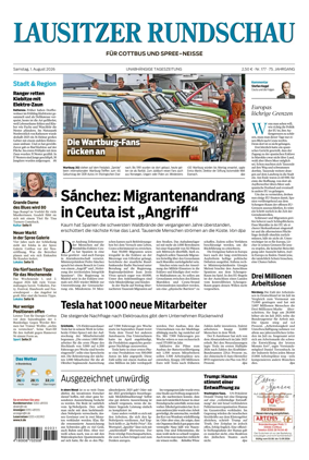 Cover of Lausitzer Rundschau