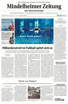 Cover of Mindelheimer Zeitung