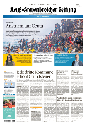 Cover of Neuss-Grevenbroicher Zeitung Neuss