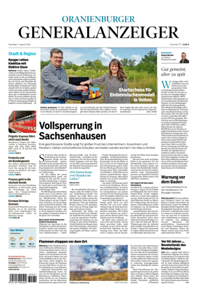 Cover of Oranienburger Generalanzeiger