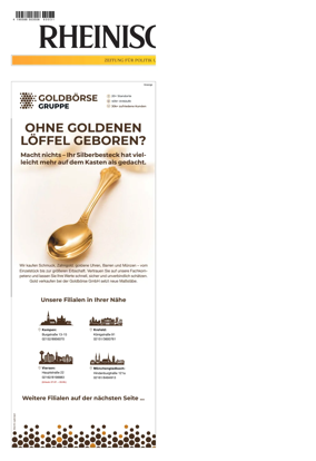 Cover of Rheinische Post Krefeld Kempen