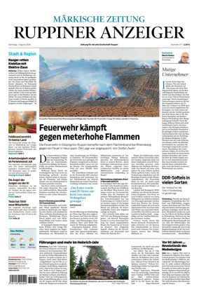 Cover of Ruppiner Anzeiger