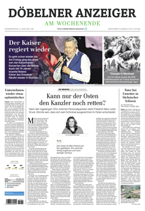 Cover of Sachsische Zeitung (Dobeln)