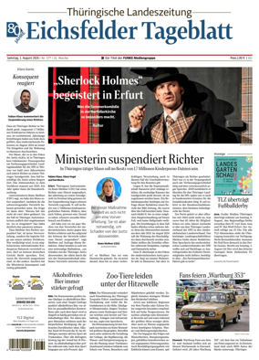 Cover of Thuringische Landeszeitung (Eichsfeld)