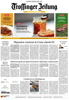 Cover of Trossinger Zeitung