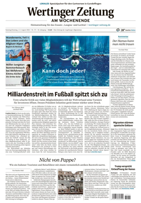 Cover of Wertinger Zeitung