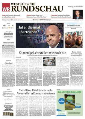 Cover of Westfalische Rundschau (Meschede)