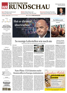 Cover of Westfalische Rundschau (Wetter)