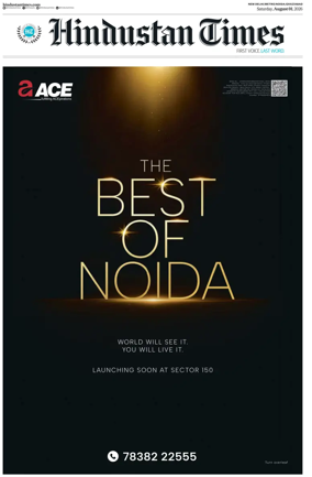Cover of Hindustan Times ST (Noida)