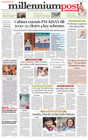 Cover of Millennium Post