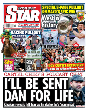 Cover of Irish Daily Star