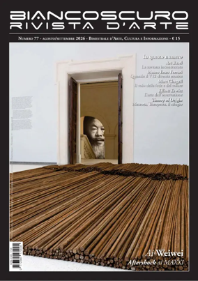 Cover of Biancoscuro Rivista d'Arte