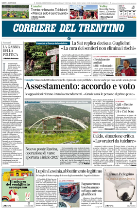 Cover of Corriere del Trentino