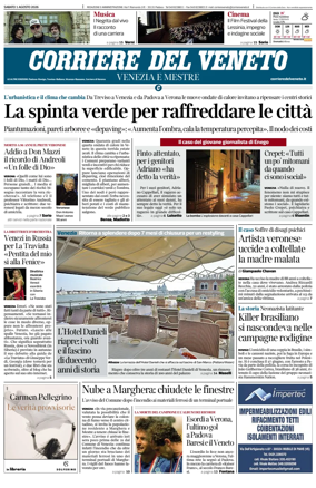 Cover of Corriere del Veneto (Venezia e Mestre)