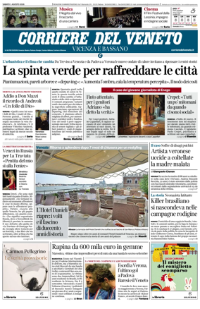 Cover of Corriere del Veneto (Vicenza e Bassano)