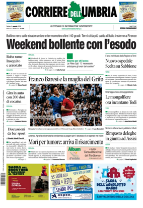 Cover of Corriere dell Umbria