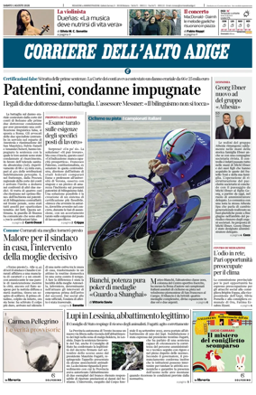 Cover of Corriere dell'Alto Adige