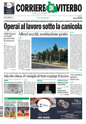 Cover of Corriere di Viterbo