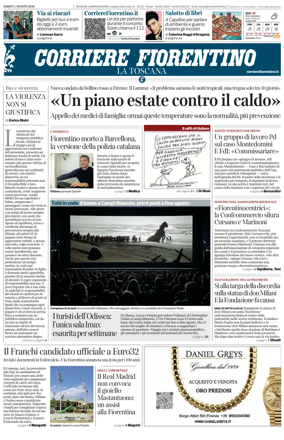 Cover of Corriere Fiorentino