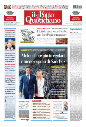 Cover of Il Fatto Quotidiano
