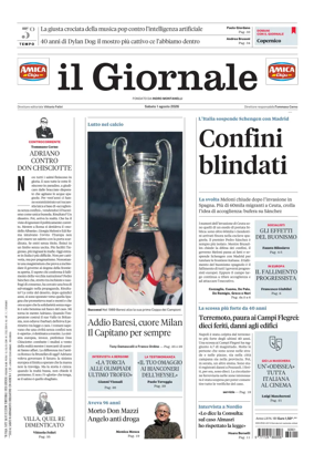 Cover of Il Giornale (Italy)