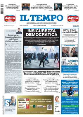Cover of Il Tempo (Nazionale)