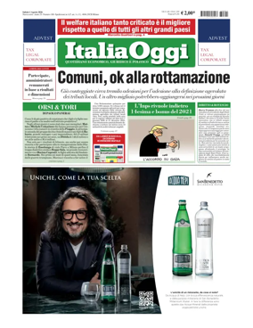 Cover of ItaliaOggi