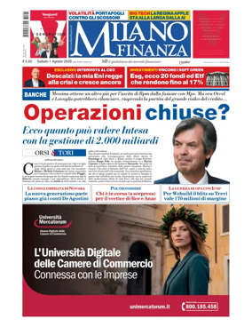 Cover of Milano Finanza