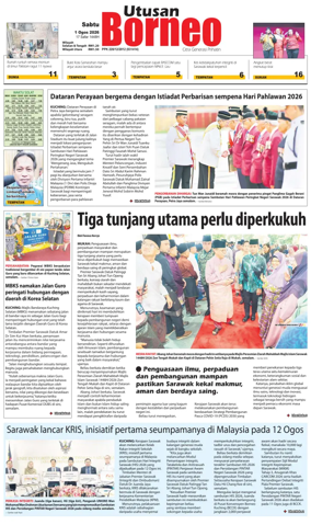Cover of Utusan Borneo (Sarawak)