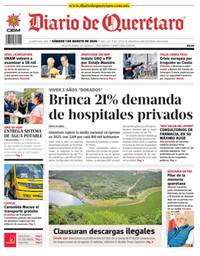 Cover of Diario de Queretaro
