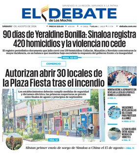 Cover of El Debate de Los Mochis