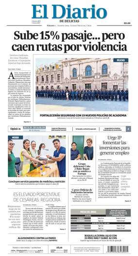 Cover of El Diario de Delicias