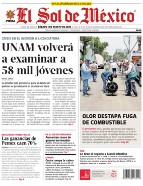 Cover of El Sol de Mexico
